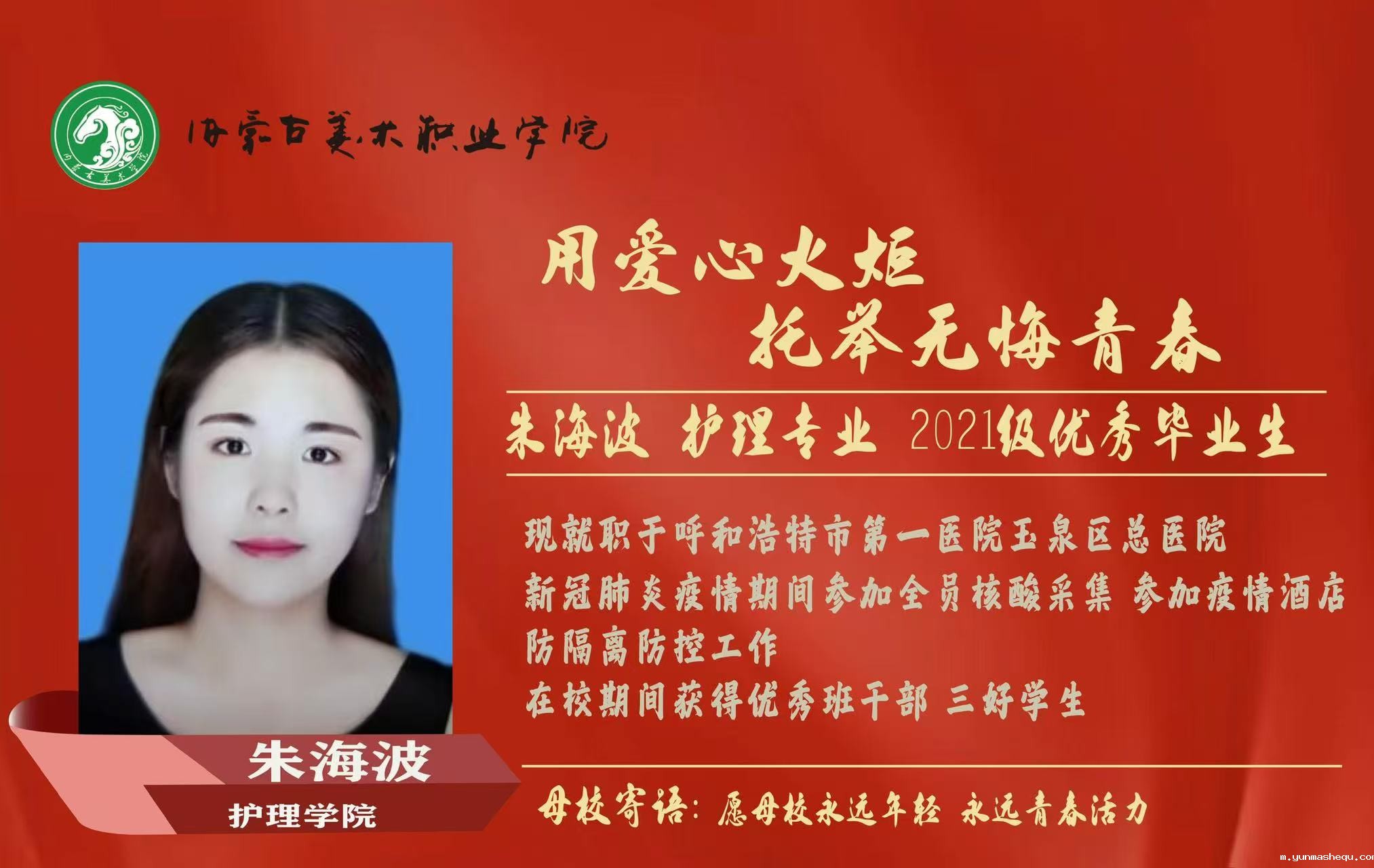 <b>护理-优秀毕业生-朱海波</b>